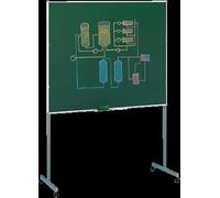 FBO SOPORTE METAL.RUEDAS PIZARRA 18R