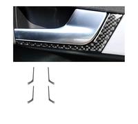 FBOIUYPL Accesorios De Estilo Coche Para A3 Para S3 2006 2007 Panel Cerradura Puerta Cubierta Manija Tira Decorativa Pegatina Interior