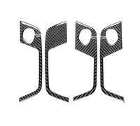 FBOIUYPL Accesorios De Estilo Coche Para A4 S4 B7 2005-2008 Manija Puerta Panel Moldura Cubierta Marco Pegatina Diseño Interior