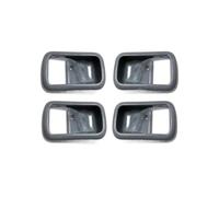 FBOIUYPL Car Inner Trim Door Pull Handle Cover 69277-60010-03 69278-60010-03 for for Land Cruiser 1991-1997 Bezel Front Rear Set
