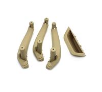 FBOIUYPL Car Inner Trim Door Pull Handle Cover for X3 X4 F25 F26 2010 2011 2012 2013 2014 2015 2016 LHD RHD 4PCS Set Interior Panel(RHD Beige Set)