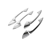 FBOIUYPL Exterior Door Handles Car Handle Cover for for E GLK ML CLA C-Class W204 W212 Chrome Sticker Left Right