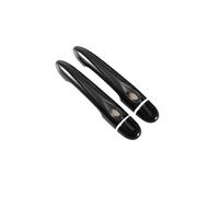 FBOIUYPL Exterior Door Handles Glossy Black Car Handle Cover Trim for for Megane 3 MK3 III 2008 2009 2010 2011 2012 2013 2014 2016 Left Right Handle(4)