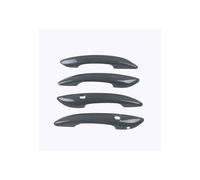 FBOIUYPL Exterior Door Handles Handle Bowl Cover Decor for for Sonata 2020 2021 2022 2023 Car Sticker Left Right Handle(Black 2 Buttons)