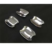 FBOIUYPL Protector De Manija Puerta Coche Cubierta Auto Para Automóvil/Ajuste Para XC60 2018 2019 2020 ABS Cromo Exterior Pomo Copa Tazón Trim 4 Unids/set Exte