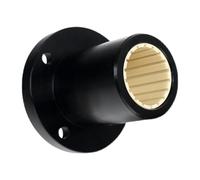 FBPQRCONS Cojinete Lineal de Fibra autolubricante Redondo con Manguito Deslizante de plástico de ingeniería LMF10 LMF12 LMF16-40(Motor with Bracket,FJUM-35 35X52X70mm)