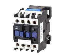 FBPQRCONS Contactor eléctrico CA magnético CJX2-1201, 12 A, 3P+NC, trifásico, 380 V, 220 V, 110 V, 36 V, 24 V, Normalmente Cerrado.(AC48V)