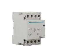 FBPQRCONS Contactor Modular de CA doméstico CT1-63 4P 32A 40A 63A 2NA 2NC 50/60Hz 400V