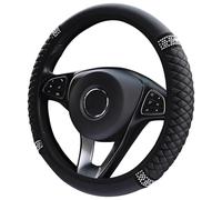 FBVVYTK Coche Funda Volante, para Toyota C-HR 2019-2023 Antideslizante Duradera Resistente Al Calor Resistente Al Desgaste Volante Protector del