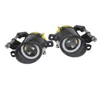 Fbxmjoa Conjunto Lámpara Antiniebla 2 Faros Antiniebla LED Angel Eye DRL H10 De 30 W Para Parachoques Delantero Coche 12 V Para Chevrolet Para Malibu 13-15 20768823 Faros Antiniebla