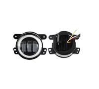 Fbxmjoa FARO PRINCIPAL Faros Antiniebla LED 4" Para Parachoques Delantero Redondos Para Jeep Para Wrangler Para Grand Para Cherokee 2007-2015 Piloto principal(Style B)