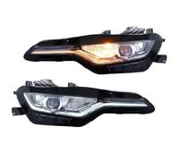 Fbxmjoa Juego Faros Conjunto Faros LED Proyector Doble Haz Haz Alto Bajo Integrado Para Chevrolet Para Camaro Para SS RS 2018-2024 Conjunto Faro Delantero Coche