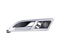 Fbxmjoa Puerta Maneta Interior Llave Interna Para Manija Puerta Interior Coche Para VW Para Lavida 2008 2009 2010 2011 2012 Para Skoda Para Superb 2001-2008 Manija Puertas Cubierta(Silver Rear Left)