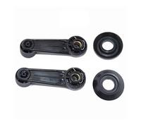 Fbxmjoa Regulador Ventana Manivela Para Elevalunas De Coche, Conexión De 2 Manivelas, Palanca Universal, Manija De Color Para Puerta Mecanismo elevalunas(Gray)