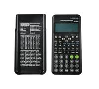 FC-570ES PLUS - Calculadora científica con 417 funciones, 10+2 pantallas para suministros de regreso a clases, estudiantes, profesores, negocios, oficina, hogar (negro)