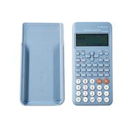 FC-570ES PLUS - Calculadora científica con 417 funciones, 10+2 pantallas para suministros de regreso a clases, estudiantes, profesores, negocios, oficina, hogar (azul)