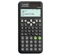 FC-991ES Plus-2 Calculadora científica con 417 funciones 10+2 dígitos, calculadora técnica, portátil para útiles escolares, estudiantes, profesores, oficina, hogar (negro)
