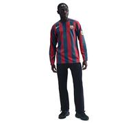 FC Barcelona 2005/06 - Camiseta de fútbol para Hombre, réplica de Manga Larga Nike Gym Blue/Desert Maroon/Tour Yellow, HQ1461-471, 2XL