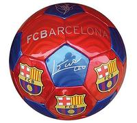 FC Barcelona - Balón f.c. Barcelona con Escudo y firmas Grande Talla 5 (Accesorios Deportivos)