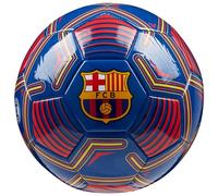 FC Barcelona Balon Futbol - Balón de Fútbol Niños y Adultos, Tallas 3, 4 o 5, Balón Fútbol Barça para Entrenamiento (Azul Logo, 3)