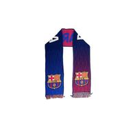 FC Barcelona Bufanda tela escudo logo tejidos fondo blaugrana 150 x 18 cm.