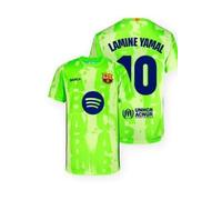 FC Barcelona Camiseta Tercera equipación Barça LAMINE YAMAL-RÉPLICA con Licencia Oficial- Adulto Talla XL