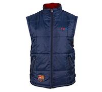 Fc Barcelona Chaleco de plumas sin mangas Barça - Colección oficial Talla adulto hombre M