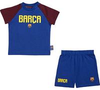 FC Barcelona Conjunto Camiseta de algodón pantalones cortos bebé Barça - Colección oficial Talla bebé 3 meses