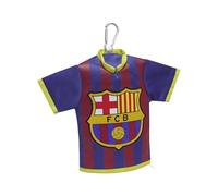FC BARCELONA - Estuche Portatodo Juvenil, con Forma de Camiseta, Portatodo con Cremallera, Color Blanco, Producto Oficial (CyP Brands)