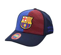 FC Barcelona Gorra BARÇA Match BLAUGRANA con Licencia Talla niño Ajustable