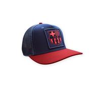 FC Barcelona - Gorra Barça Patch - Color Azul Marino - Licencia Oficial - Talla Adulto