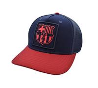 Barcelona Gorra Barça Patch Navy con Licencia del FC Talla Adulto Ajustable