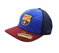 FC Barcelona Gorra Oficial Edición Especial Lewandowski Autografiada - Adulto