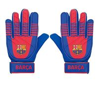 FC Barcelona - Guantes de Portero Oficiales - para niños - Barça - Azul - Adolescentes: 10-16 años