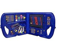 FC BARCELONA - Libro Maletín, con Dibujos, Set de Papelería, Material Escolar, Para Niños, Accesorio Multicolor, Producto Oficial (CyP Brands)