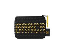 FC Barcelona - Monedero Juvenil, Portatodo con Cremallera, Color Negro y Amarillo, Producto Oficial (CyP Brands)