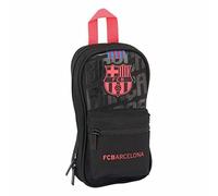 Fc barcelona plumier mochila con 4 port; llenos f.c.bar 12x23x5 color azul 23 cm 411927747.