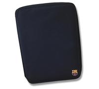 FC BARCELONA - Porta Documentos, Portafolios, Carpeta con Cremallera, Color Negro, Con Escudo del Equipo, Varios Compartimentos, Para Hombre y Mujer, Producto Oficial (CyP Brands)