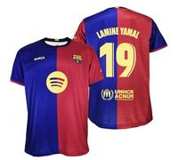 FC Barcelona Primera Equipación Temporada 24/25, Camisa, Unisex Adulto, Lamine Yamal, L