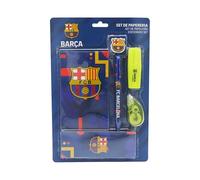 CYPBRANDS FC Barcelona, Set de Papelería, Material Escolar, Escritura, Barça, Producto Oficial