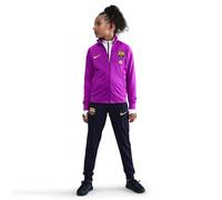 FC Barcelona Strike Nike Dri-Fit Chándal De Fútbol De Material De Punto Para Niños Mayores, Vivid Purple/Midwest Gold, HJ8027-552, S