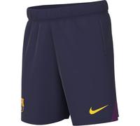FC Barcelona Strike Nike Dri-Fit Pantalones Cortos de fútbol de Material de Punto para niños Mayores, Morado Imperial/Dorado Midweste, HJ7877-594, XL