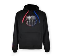 FC Barcelona Sudadera con Capucha Hoodie BARÇA EBLACK con Licencia - Adulto Talla S