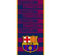 FC Barcelona Toalla Microfibra FCB135, 70 X 140 cm, Azulgrana