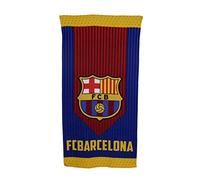 FC Barcelona Toalla Microfibra FCB165, 70 X 140 cm, Azulgrana