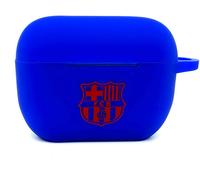 FC Barcelona - Varios Funda Silicona Aiprods Pro Escudo FC Barcelona, Unisex, Azul-Rojo