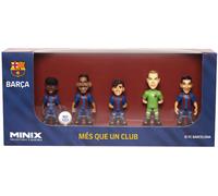 FC Barcelona - Varios Pack 5 Minix Fc Barcelona (7 Cm), Unisex, Azul