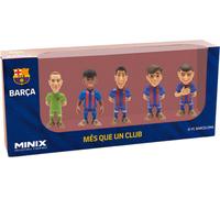 FC Barcelona - Varios Pack 5 Minix Fc Barcelona (7 Cm), Unisex, Lamine Yamal, Lewandowski , Pedri, Gavi, Ter