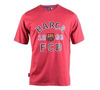 FC Barcelone - Camiseta oficial FC Barcelona - para hombre, talla DE adulto, Hombre, rojo, XL