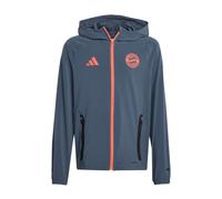 FC BAYERN MÜNCHEN Chaqueta deportiva 'Away 25-26' grafito / naranja neón / negro M grafito / naranja neón / negro